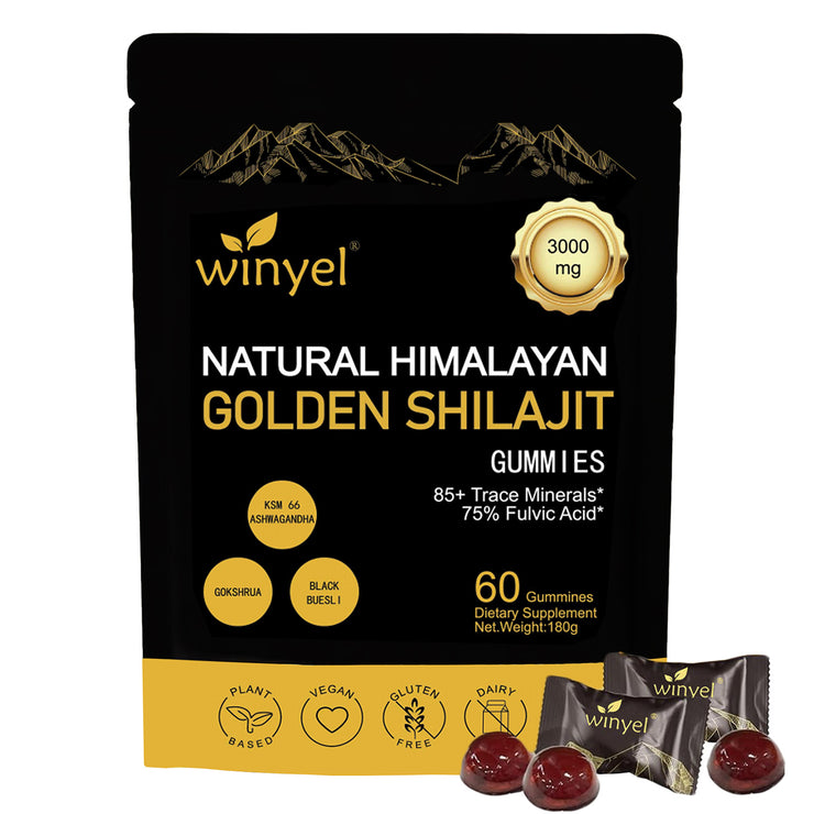 Himalayan Shilajit  Gummies For Energy Boost