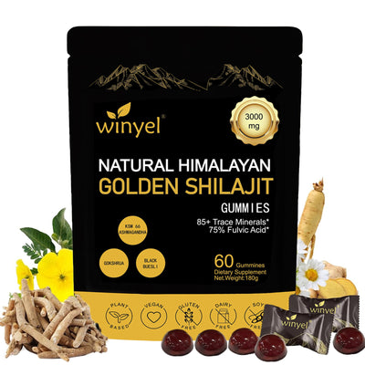 Himalayan Shilajit  Gummies For Energy Boost