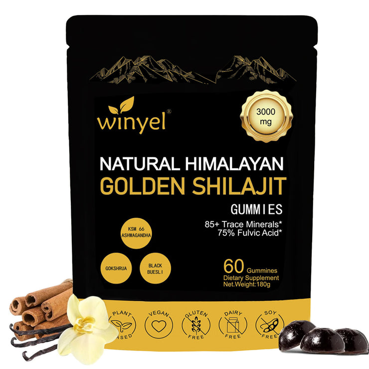 Himalayan Shilajit  Gummies For Energy Boost